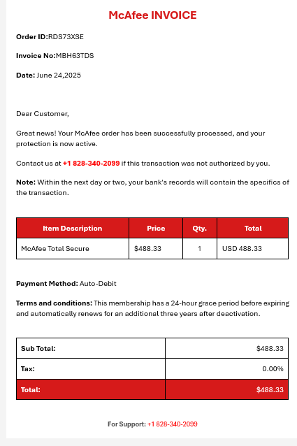 Scam Image