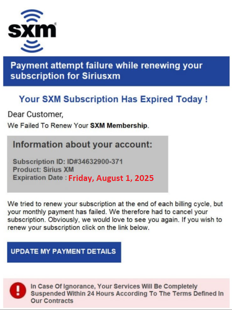 Scam Image