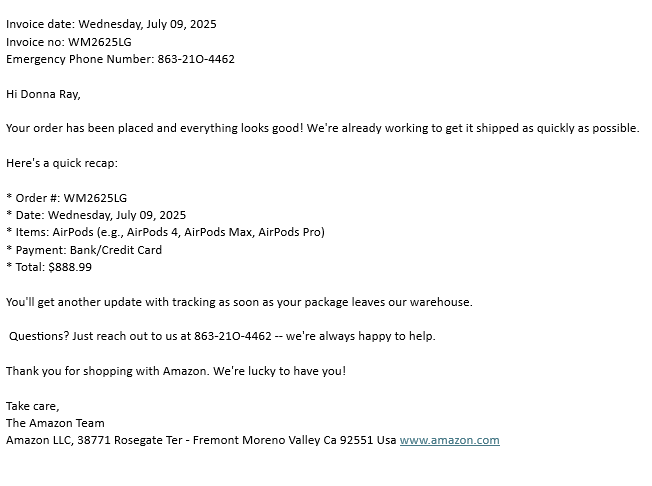 Scam Image